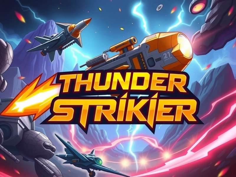 Thunder Striker Game Banner